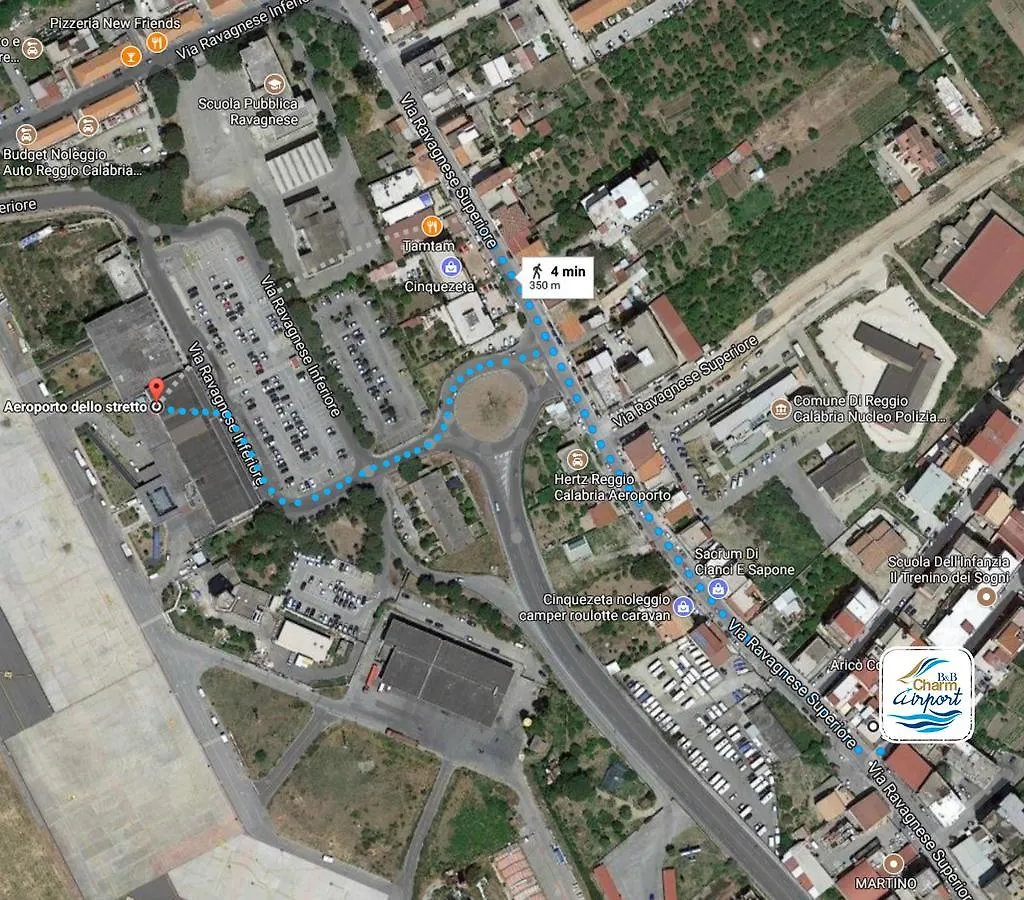 Charm Airport Bed & Breakfast Reggio Calabria